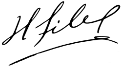 Изображение автографа