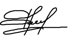 Изображение автографа