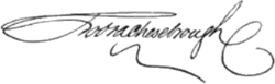 Изображение автографа
