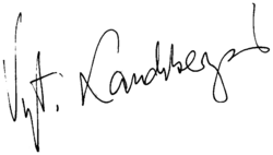 Изображение автографа