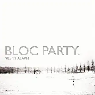 Обложка альбома Bloc Party «Silent Alarm» (2005)