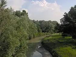 Среднее течение Силларо в коммуне Кастель-Сан-Пьетро-Терме