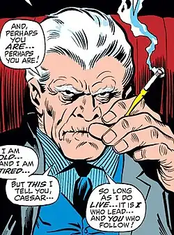 Сильвермейн в The Amazing Spider-Man #73 (июнь, 1969)Художник — Джон Бушема.