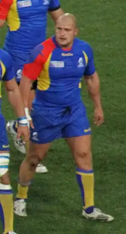 Сильвиу Флоря на чемпионате мира 2011 в матче с Англией