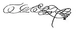Изображение автографа
