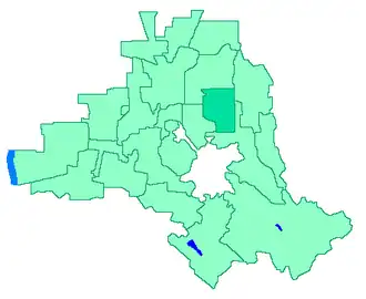 Урожайновское сельское поселение на карте