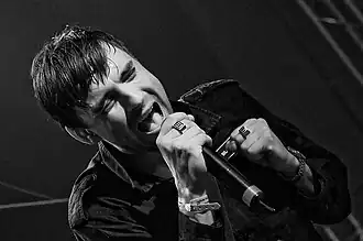 Симон Квамм на Popkomm в 2008 г.