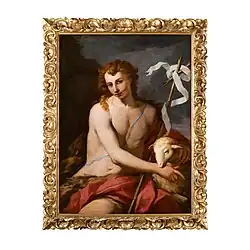 Святой Иоанн Креститель. Холст, масло. Частное собрание