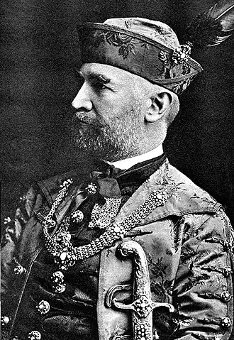 Ш. Шимоньи-Шемадам в 1920 г.