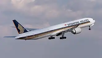 Пострадавший самолёт в 2015 году