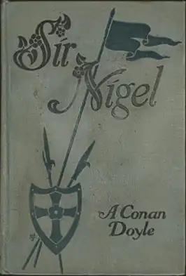 Обложка первого американского издания книги «Sir Nigel»