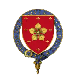 Герб сэра Роберта де Умфравиля, рыцаря ордена Подвязкиpx