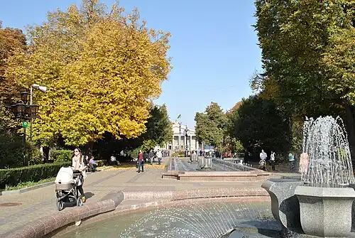 Осень в сквере