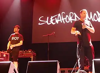 Sleaford Mods на фестивале в Гластонбери, 2019 год