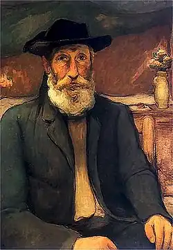 Автопортрет, Владислав Слевинский, 1912