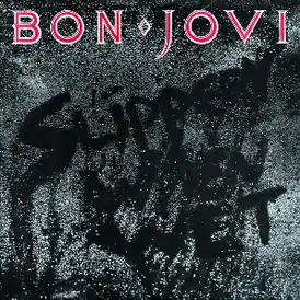Обложка альбома Bon Jovi «Slippery When Wet» (1986)
