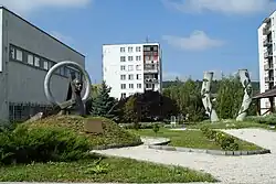 Памятник в Брезова-под-Брадлом в Словакии