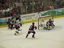 Матч Латвия — Словакия на Олимпийских Играх 2010 года