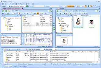 Скриншот программы SmartFTP