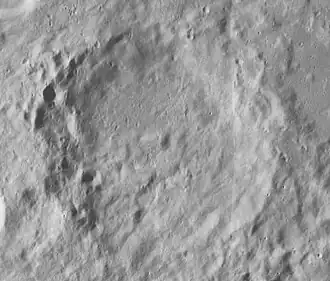 Снимок зонда Lunar Reconnaissance Orbiter.