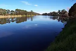 Река Сноуи-Ривер между городами Орбост и Марло в 2003 году