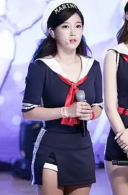 Соён на шоукейсе в честь выхода мини-альбома So Cool, 3 августа 2015 года