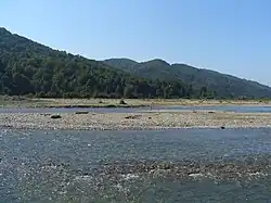 Долина реки Шахе в нижнем течении