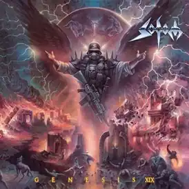 Обложка альбома Sodom «Genesis XIX» (2020)