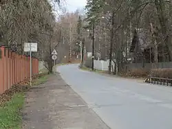 Вид на северо-восток от Петровской улицы