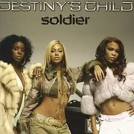 Обложка сингла Destiny's Child «Soldier» (2005)