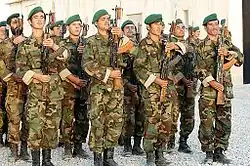 Солдаты Афганской национальной армии в 2005 году