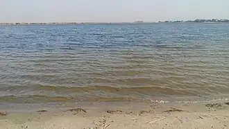 Озеро осенью 2020 года