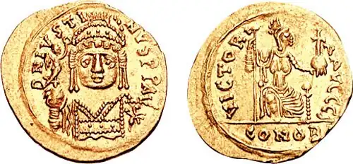 Солид императора Юстина II (565—578)