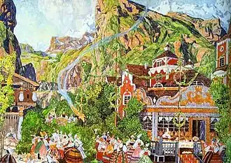 Эскиз декорации А. Головина