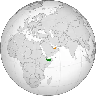 Сомалиленд и Объединённые Арабские Эмираты