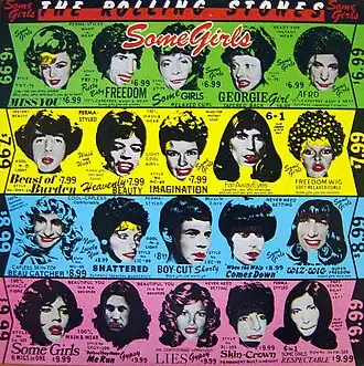 Обложка альбома The Rolling Stones «Some Girls» (1978)
