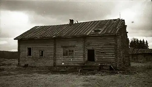 Деревня весной 1994 года