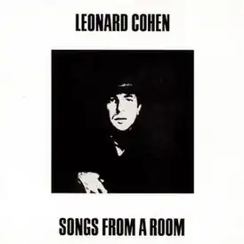 Обложка альбома Леонарда Коэна «Songs from a Room» (1969)