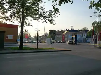 Перекрёсток бульвара Пыхья и улицы Соо