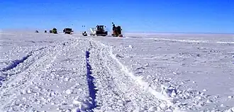 Доставка грузов по шоссе в начале 2006 года