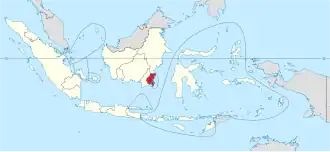 Составные части Соединённых Штатов Индонезии.