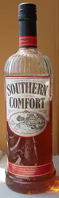 Литровая бутылка «Southern Comfort»