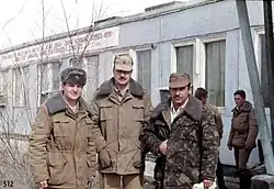 Soviet soldiers in jacket from 'Butan'