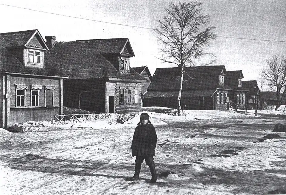 Деревня Шпаньково. 1943 год