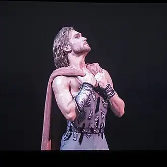 В партии Спартака в одноименном балете. Большой театр, 2013 год