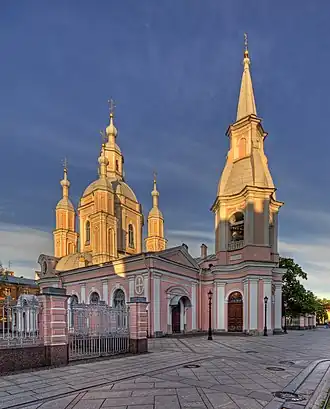 Вид с запада