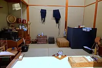 Макет жилой комнаты (демонстрируется хранение вещей)