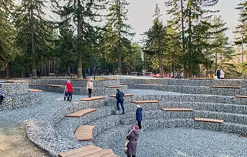 На территории парка