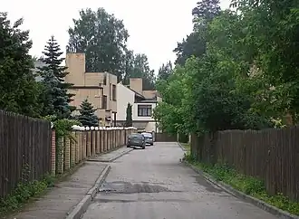 Застройка с нечётной нумерацией