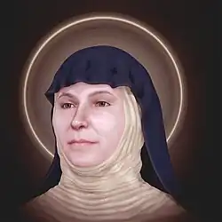 Портрет Здиславы Лемберкской, созданный на основе реконструкции